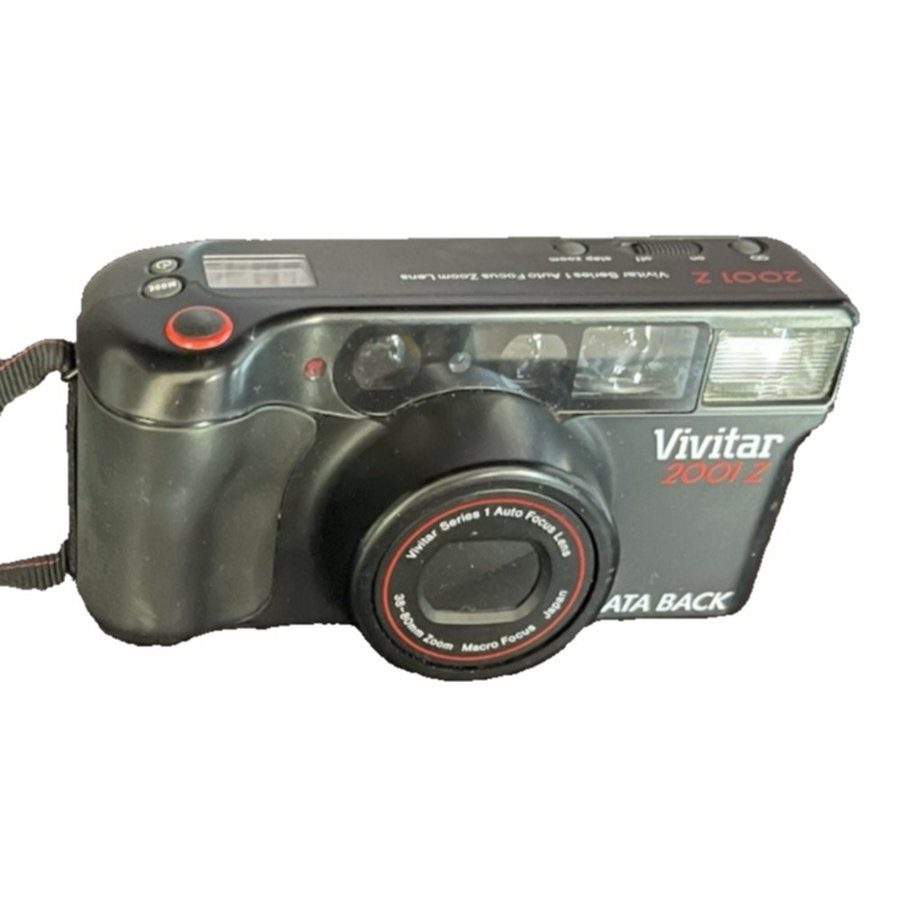 Vivitar 2001 Z Series 1 Auto Focus 38-80mm Zoom Film Camera-PARTS OR REPAIR